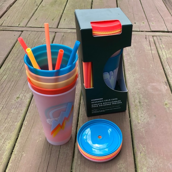 Starbucks Summer Back To School Cold Cups 5-Pack - Picture 3 of 9